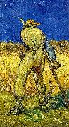 Vincent Van Gogh Reaper oil painting reproduction